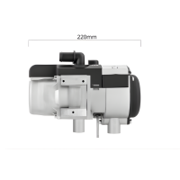 AUTOTERM Flow - ogrzewanie wodne 12V / 24V - panel sterowania do wyboru