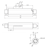 Standheizungsschalld&auml;mpfer FI 24 mm